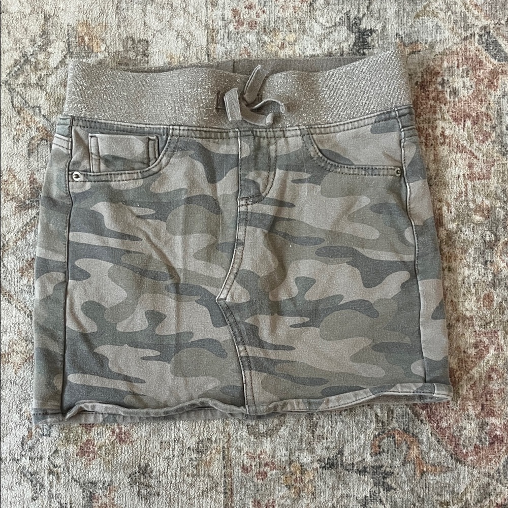 Stylish Skirt Collection - Denim, Pink Plaid, Black Tulle, Camo, Blue/gray - Picture 5 of 7